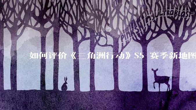 如何评价《三角洲行动》S5 赛季新地图「潮汐监狱」？